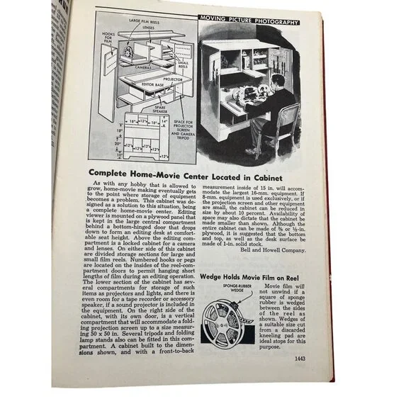 Popular Mechanics 1961 Illustrated Home Handyman Encyclopedia Book 10 - Picture 11 of 16